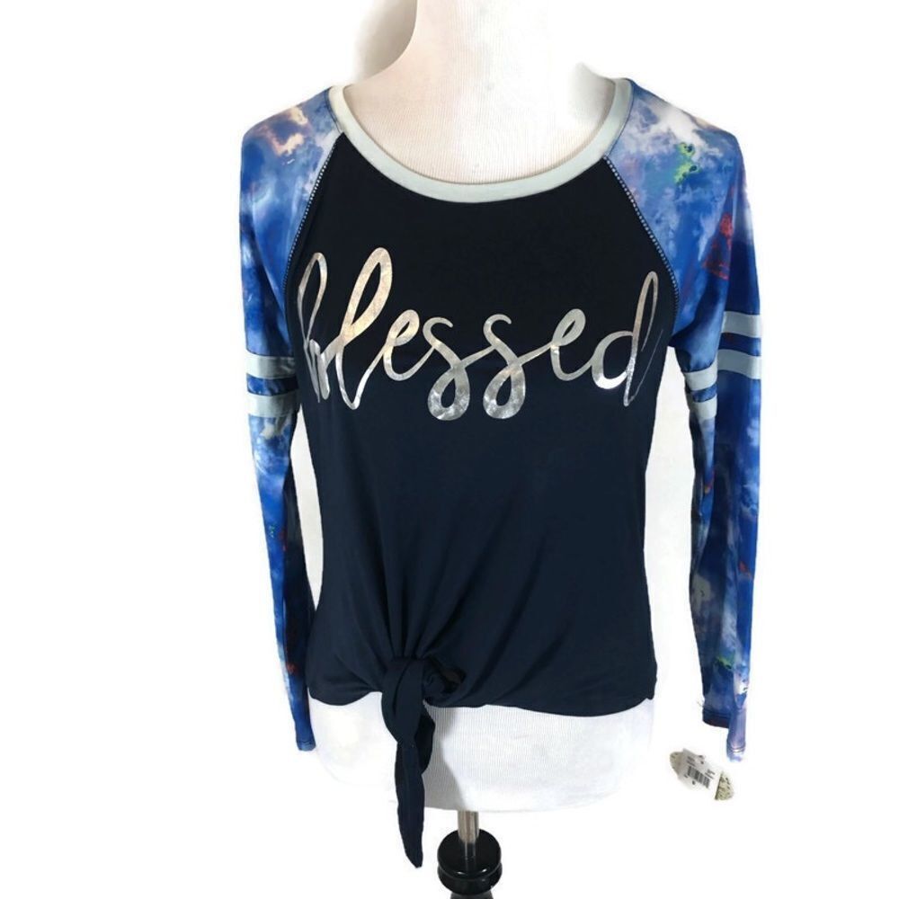 Brand new Self Esteem Long Sleeved T Shirt Blessed